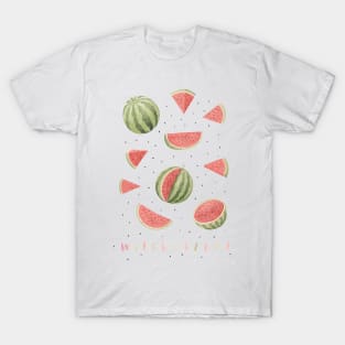 Watermelons Watercolour T-Shirt